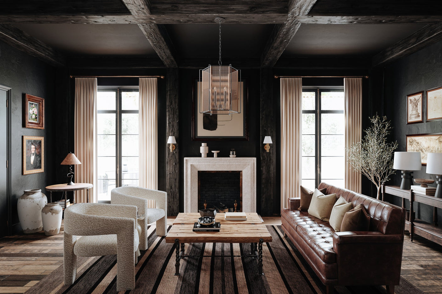 grover-table-lamp-PTL1225-PBR/CCH-7