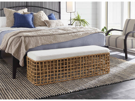 Rattan Bench