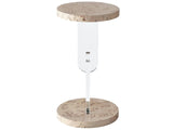 Burl Side Table