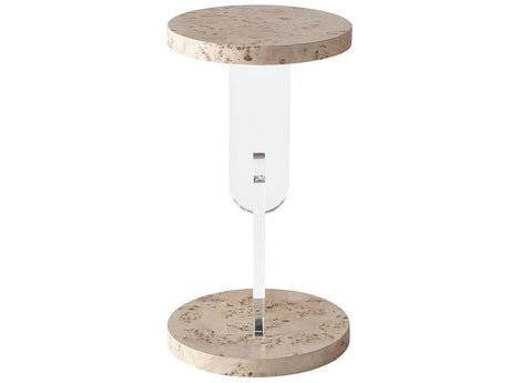 Burl Side Table