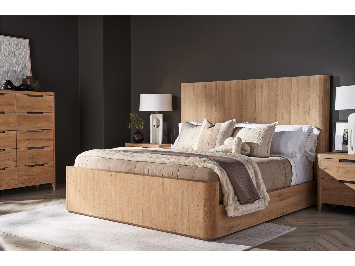 Walker Panel Bed King