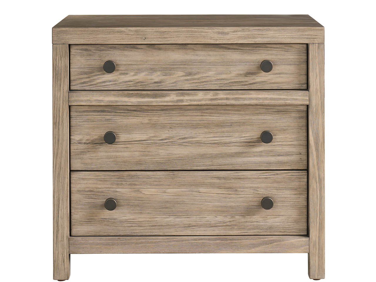Boulder Three Drawer Nightstand