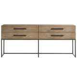 Boulder Metal Base Console
