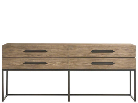 Boulder Metal Base Console