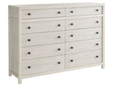 River Rock Ten Drawer Dresser