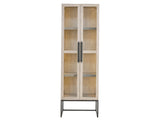 River Rock Display Cabinet