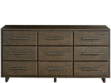 Sable Nine Drawer Dresser