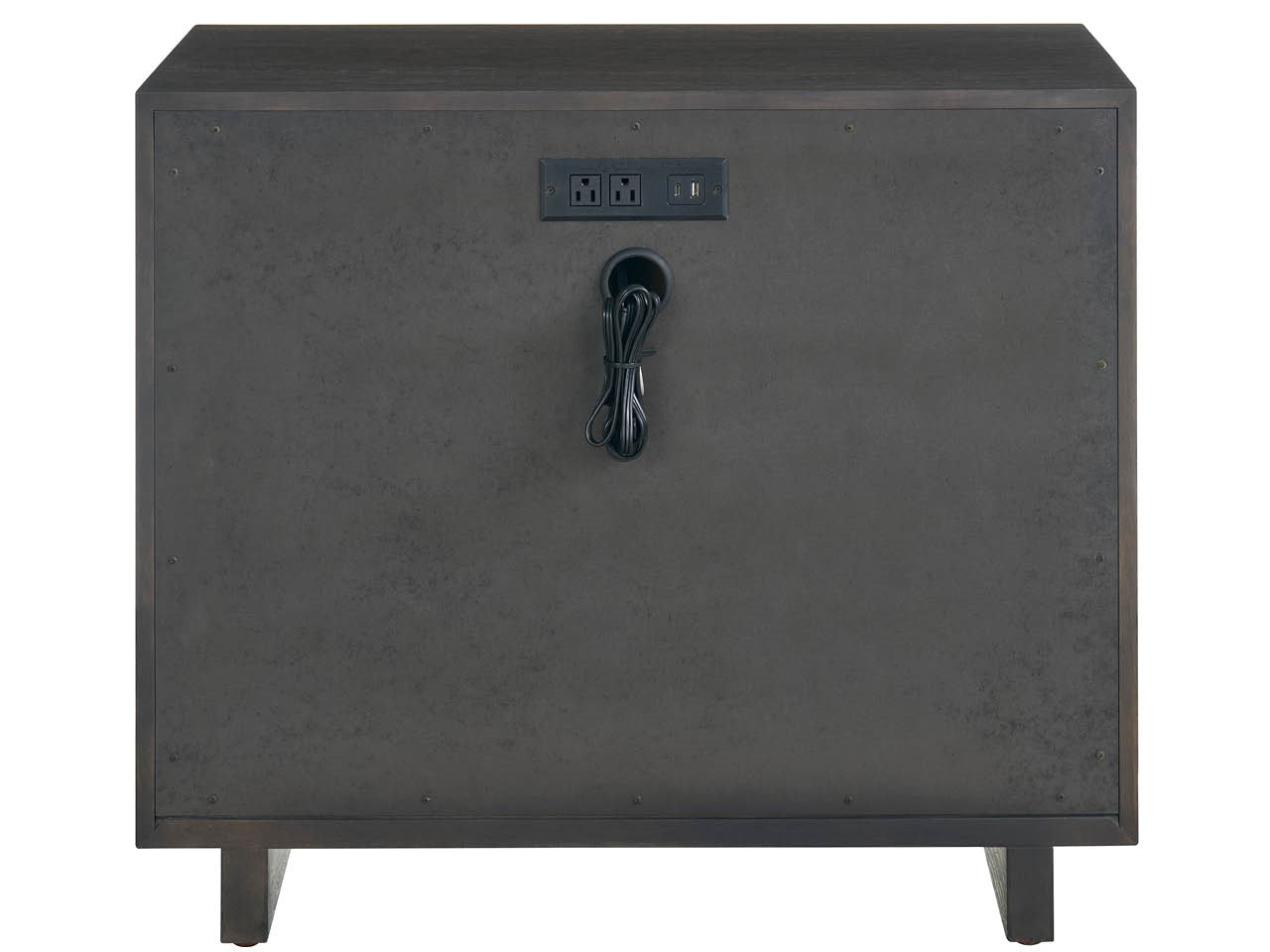 Sable Three Drawer Nightstand