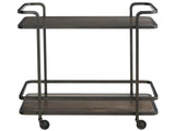 Smoked Bronze Bar Cart
