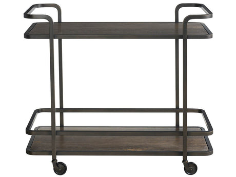 Smoked Bronze Bar Cart