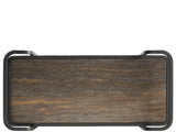 Smoked Bronze Bar Cart