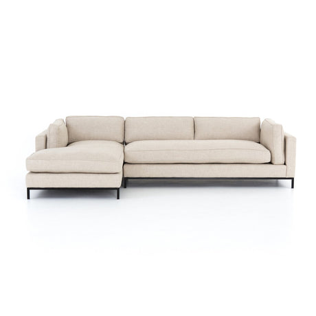 Grammercy 2-Piece Chaise Sectional - Kings Fine Art & Decor
