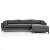 Grammercy 2-Piece Chaise Sectional - Kings Fine Art & Decor