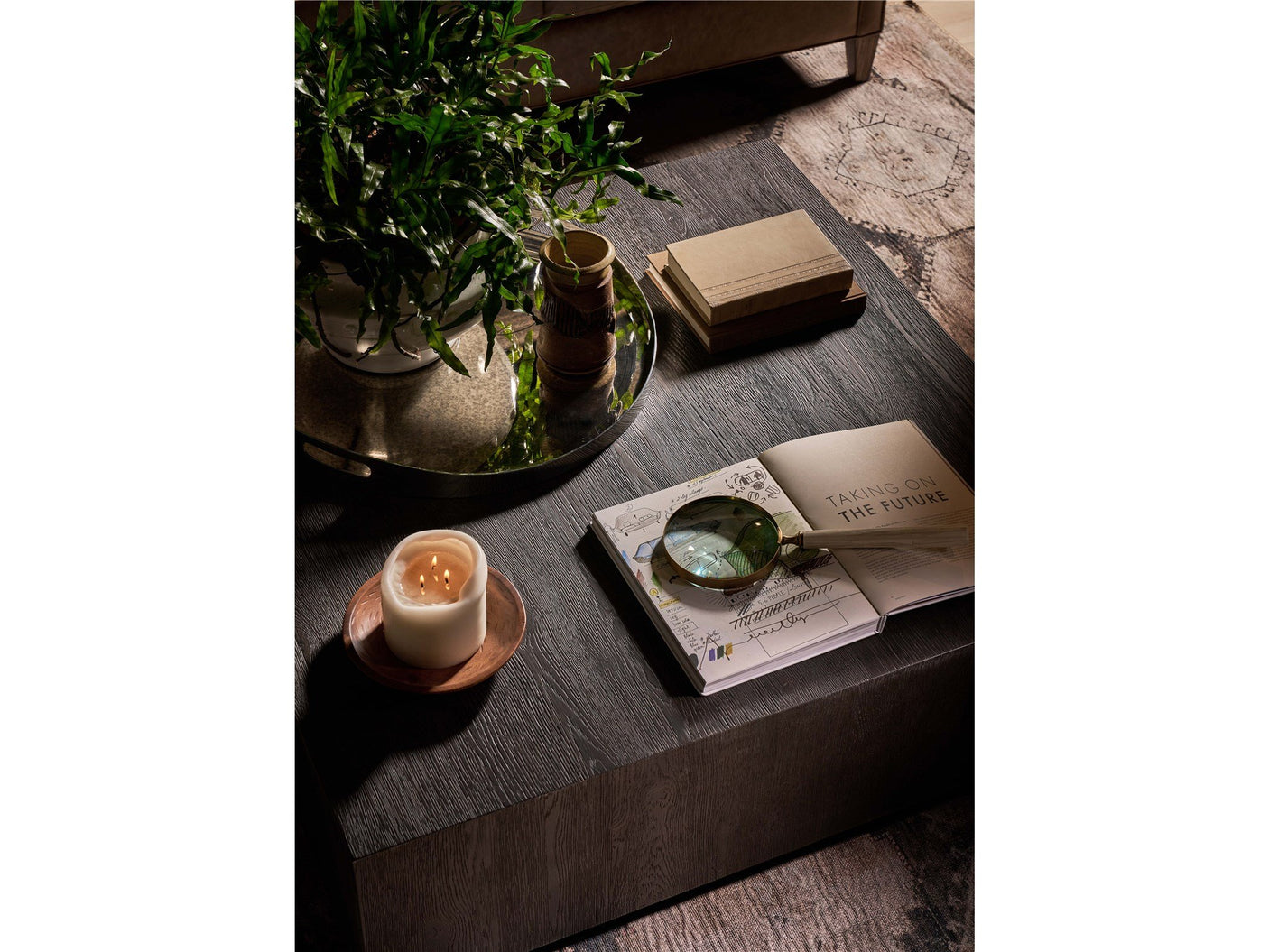 Obsidian Square Cocktail Table