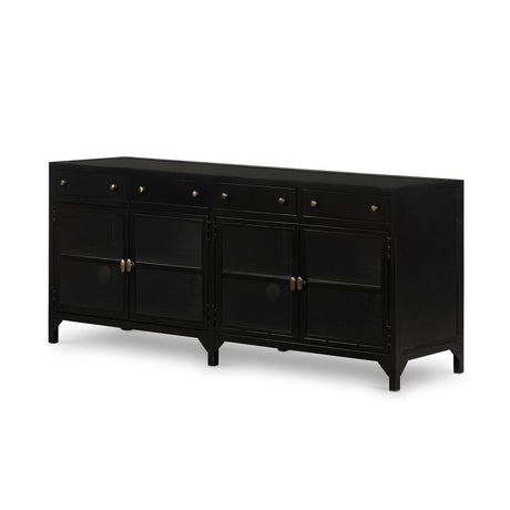 Shadow Box Media Console - Kings Fine Art & Decor