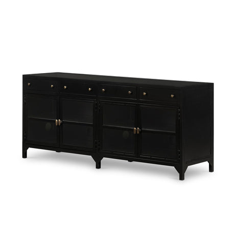 Shadow Box Media Console - Kings Fine Art & Decor