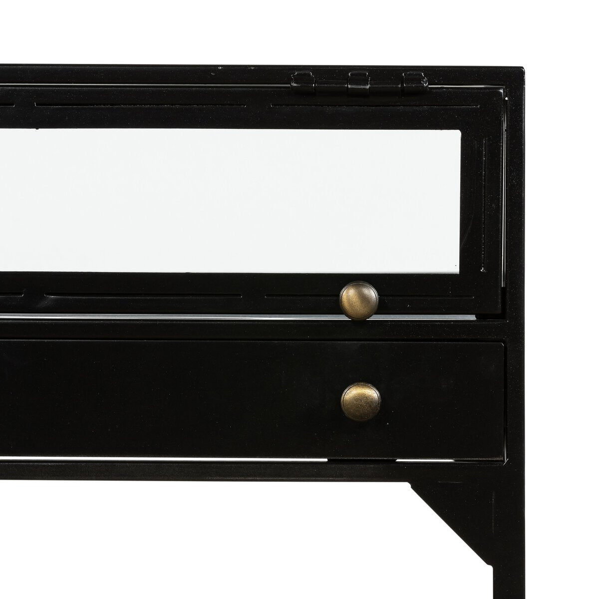 Shadow Box End Table - Kings Fine Art & Decor