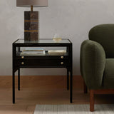 Shadow Box End Table - Kings Fine Art & Decor