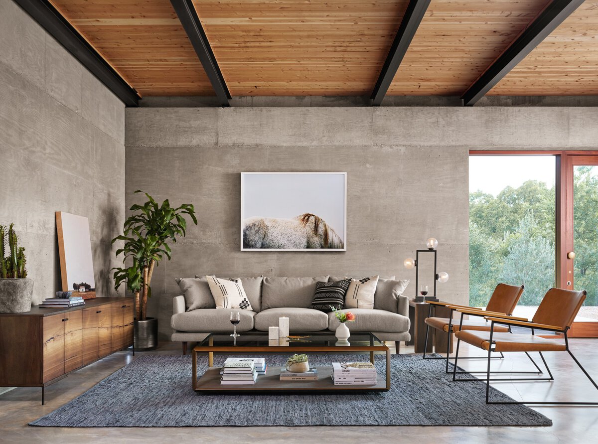 Shagreen Shadow Box Coffee Table - Kings Fine Art & Decor