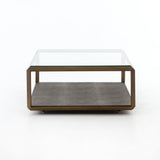 Shagreen Shadow Box Coffee Table - Kings Fine Art & Decor