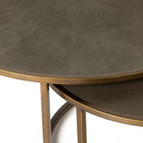 Shagreen Nesting Coffee Table - Kings Fine Art & Decor