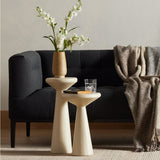 Ravine Concrete Accent Tables, Set Of 2 - Kings Fine Art & Decor