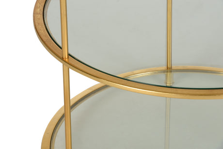 Regal Side Table - Gold