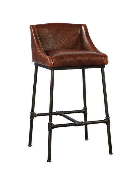 Iron Pipe Bar Stool - Kings Fine Art & Decor