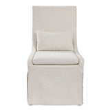 Coley Armless Chair, Linen