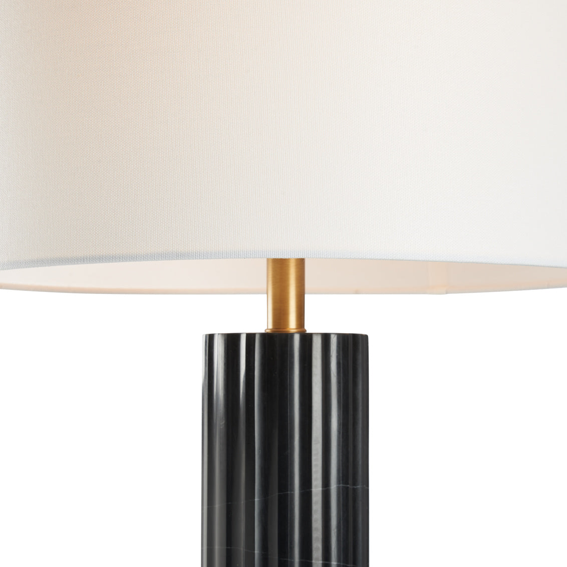 Fluted Marble Lamp
