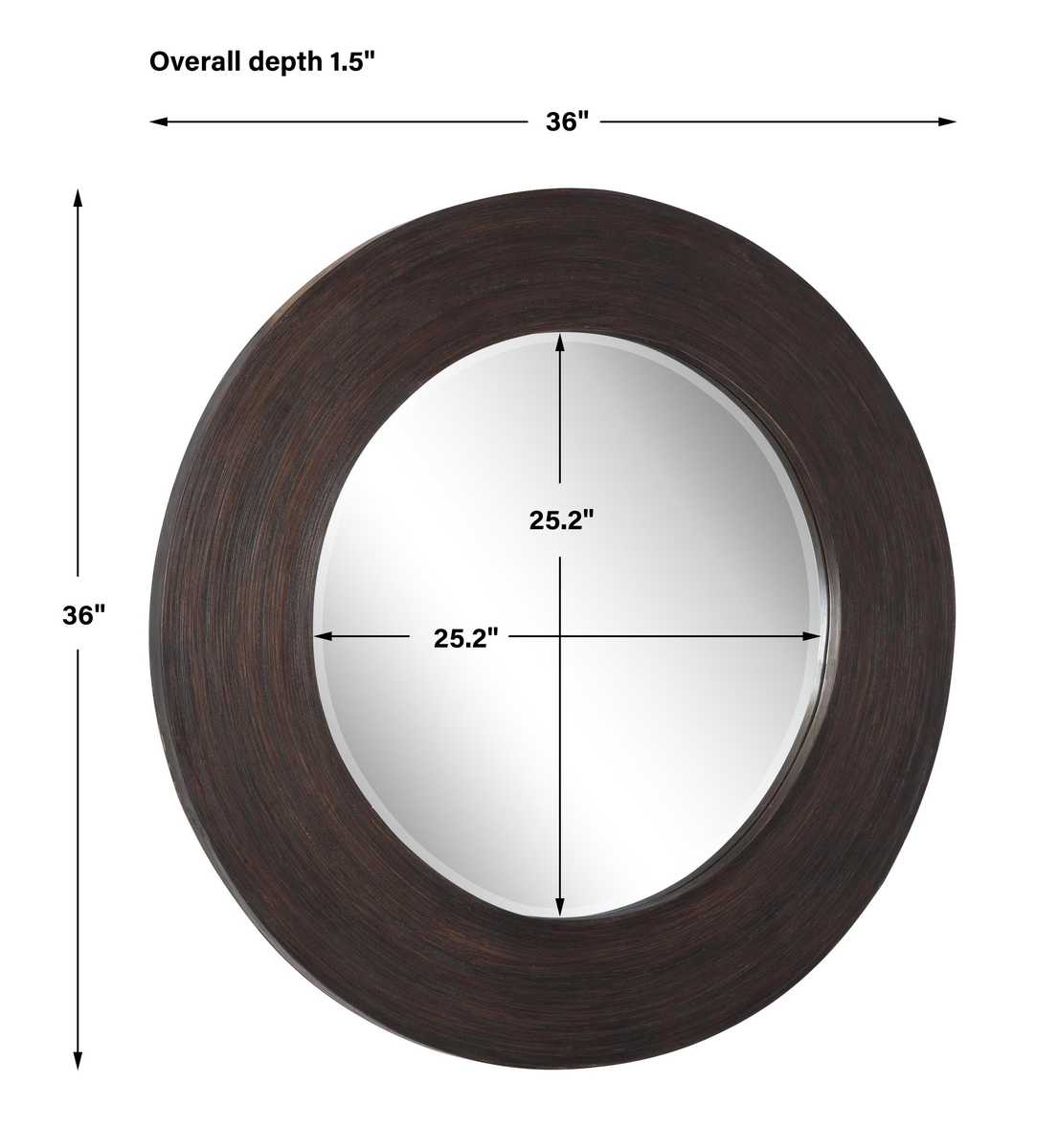 Dutton Round Mirror