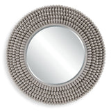 Portside Round Mirror, Gray - Kings Fine Art & Decor