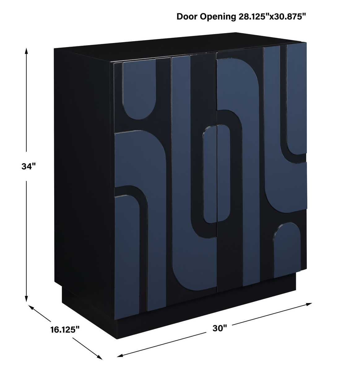 Valeria 2 Door Cabinet