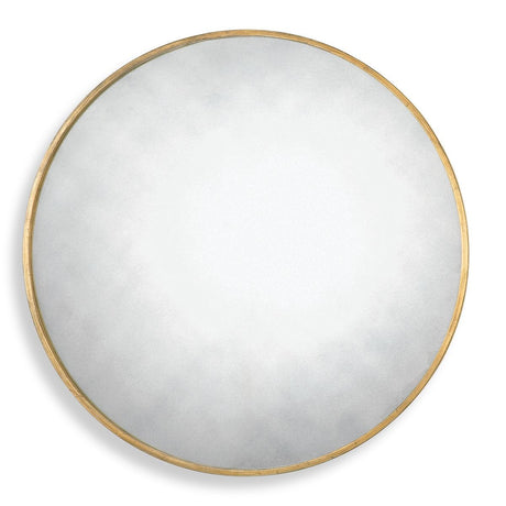 Junius Round Mirror, Gold - Kings Fine Art & Decor