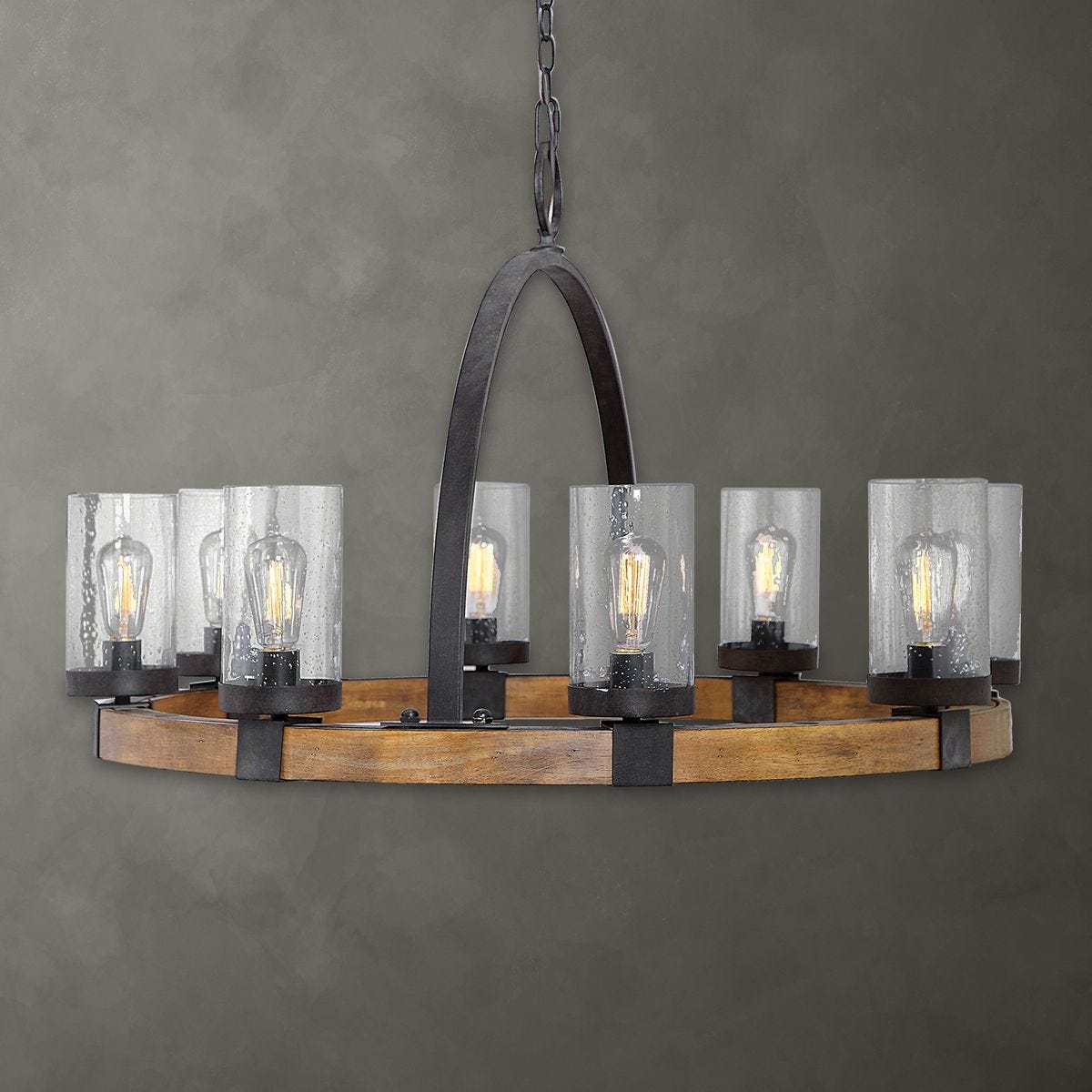 Atwood, 8 Lt Pendant - Kings Fine Art & Decor
