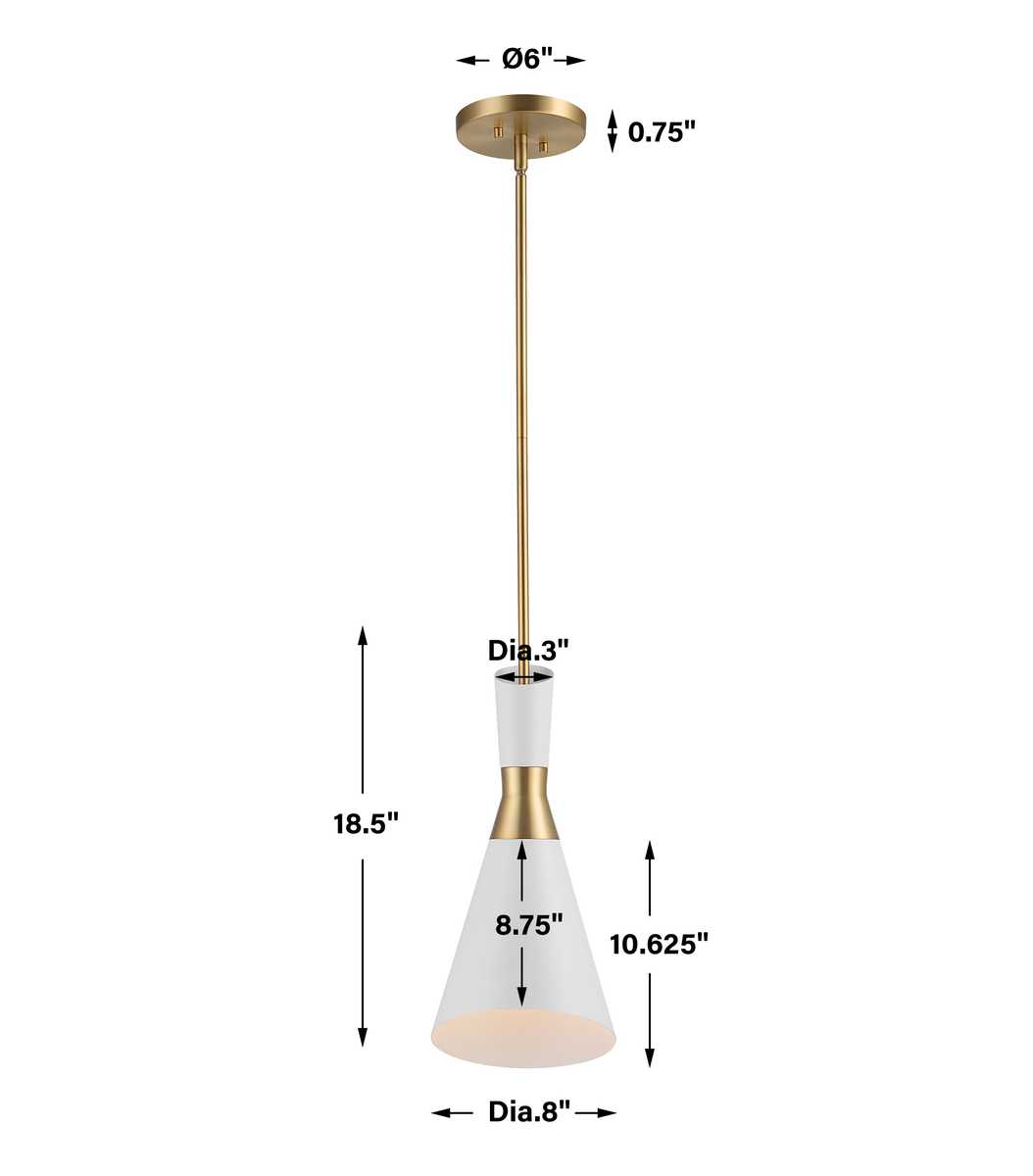 Eames, 1 Lt Mini Pendant