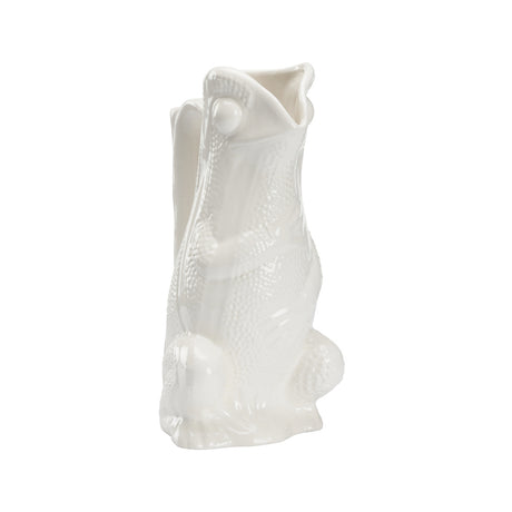 Frog Pitcher - White