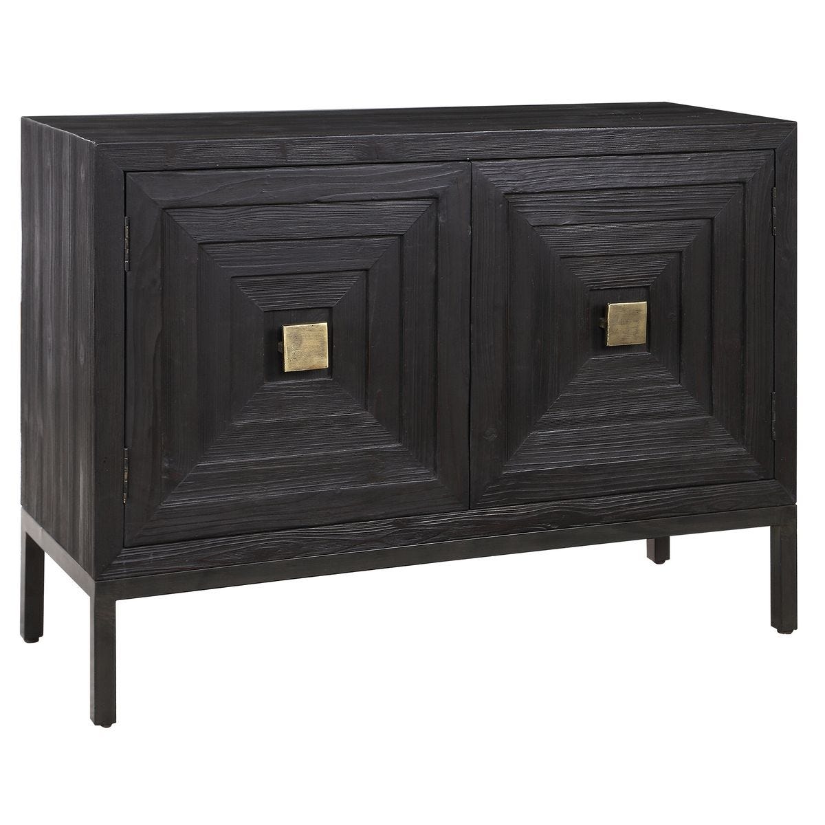 Aiken 2 Door Cabinet, Black