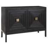 Aiken 2 Door Cabinet, Black