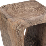 Loophole Accent Stool, Bleached Wash