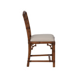 Chippendale Bamboo Chair - Brown