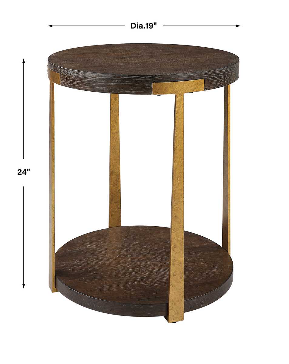Palisade Side Table, Walnut