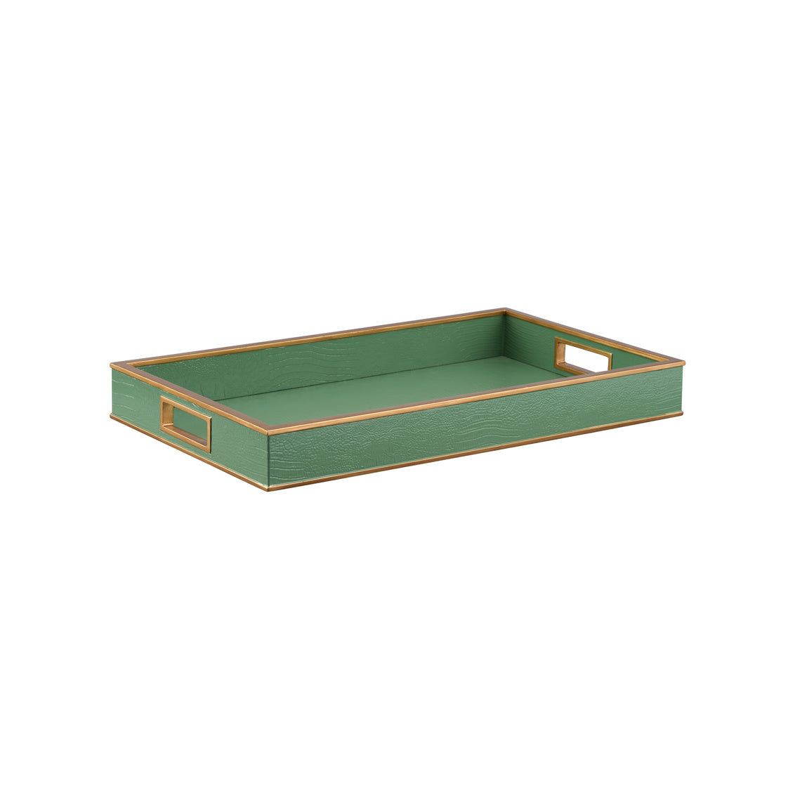 Reddington Tray - Green Croco