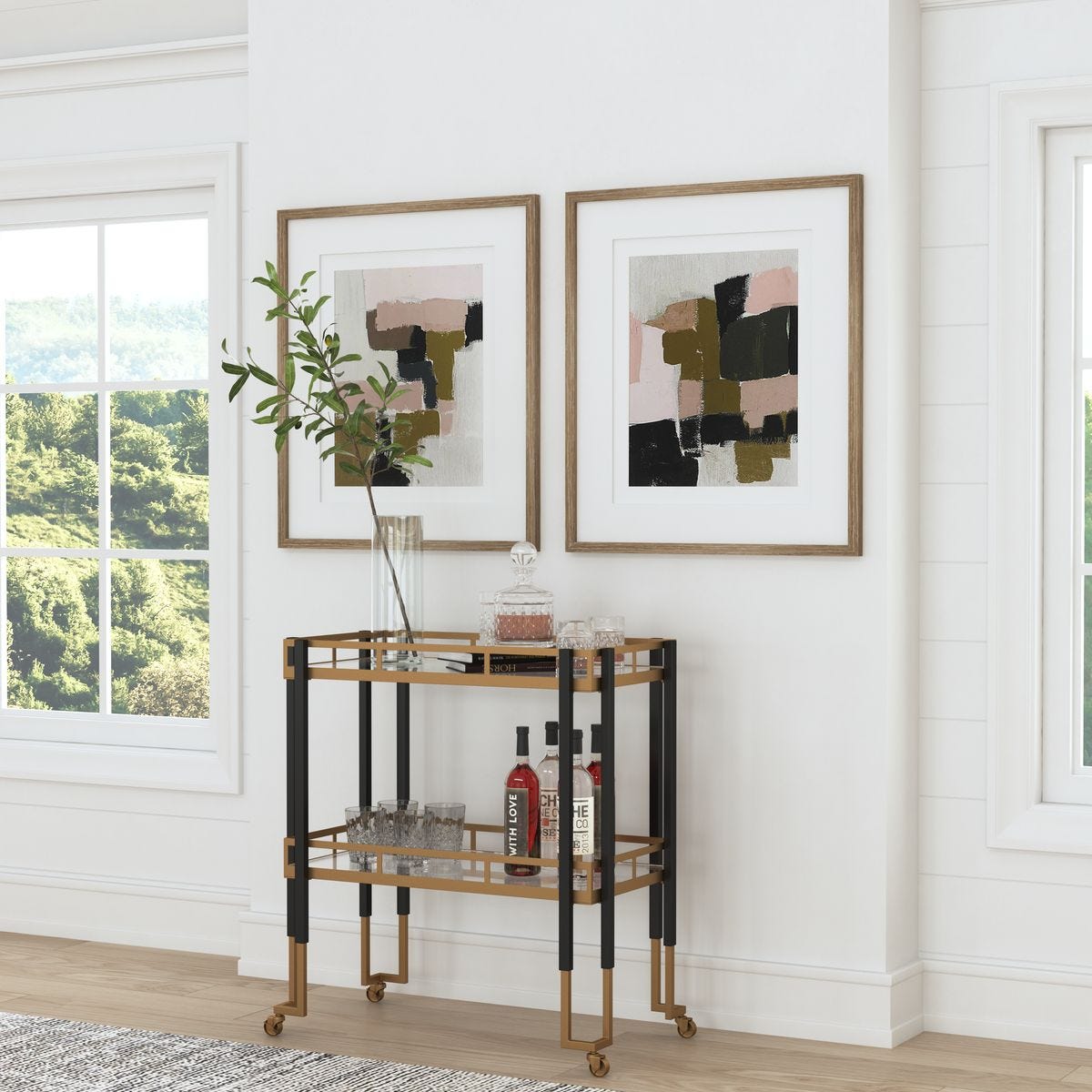 Kentmore Bar Cart