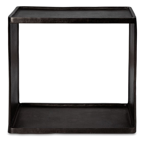 Derwent Side Table, Dark Nickel
