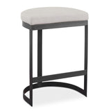 Ivanna Counter Stool, Black - Beige