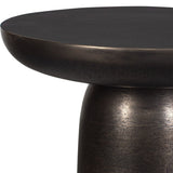Joppa Outdoor Accent Table, Golden Dark Bronze
