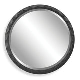 Scalloped Edge Round Mirror - Kings Fine Art & Decor