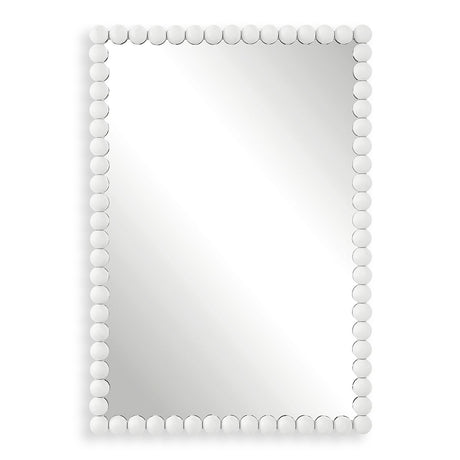 Serna Vanity Mirror, White - Kings Fine Art & Decor