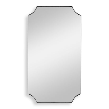 Lennox Mirror, Nickel - Kings Fine Art & Decor